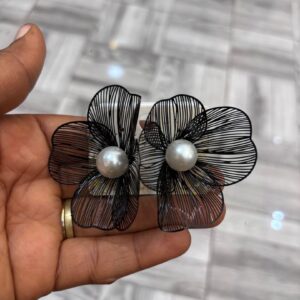 Floral earrings