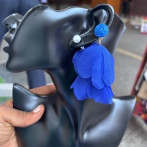Floral earrings