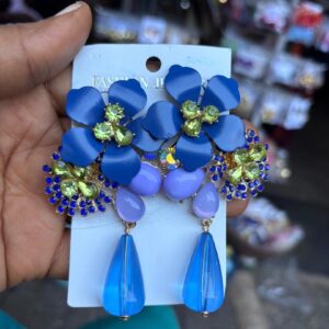 Floral earrings