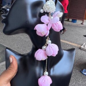 Floral earrings