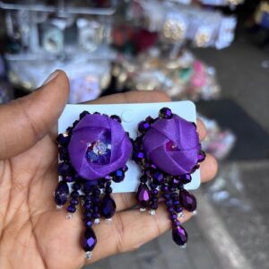 Floral earrings