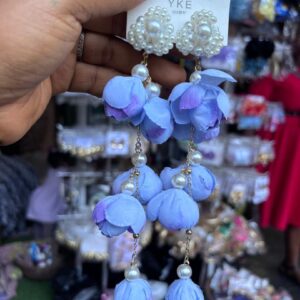 Floral earrings