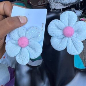 Floral earrings