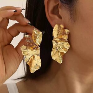 Gold Statement earrings