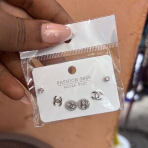 Stud earrings
