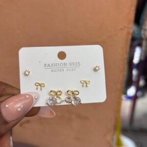 Stud earrings