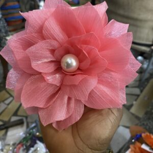 Flower brooch pin