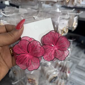 Floral earrings
