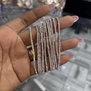 Stretchy tennis bracelet