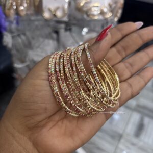 Stretchy tennis bracelet