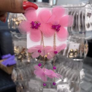 Floral earrings