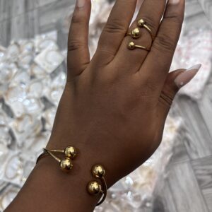 Bangle with matching ring