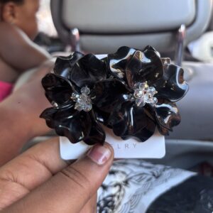 Floral earrings