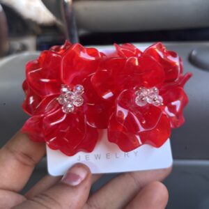 Floral earrings