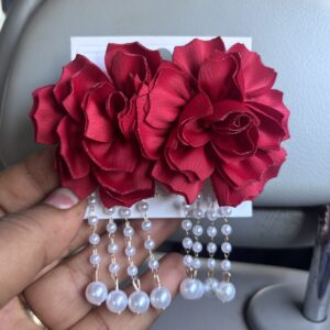 Flower earrings