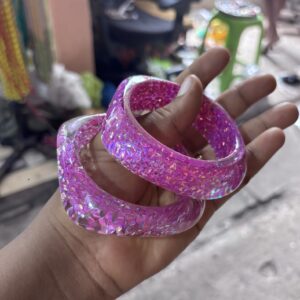 Acrylic bangles