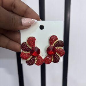 Bridal earrings stone