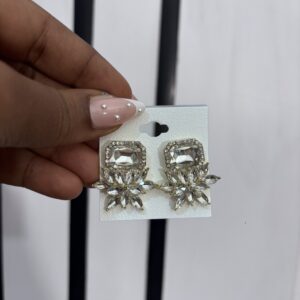 Bridal stones earrings