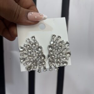 Bridal stones earrings